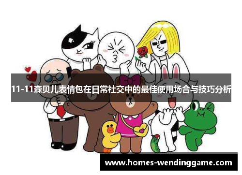 11-11森贝儿表情包在日常社交中的最佳使用场合与技巧分析