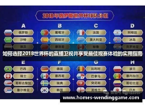 如何选择2018世界杯的直播卫视并享受最佳观赛体验的实用指南