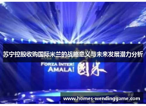 苏宁控股收购国际米兰的战略意义与未来发展潜力分析